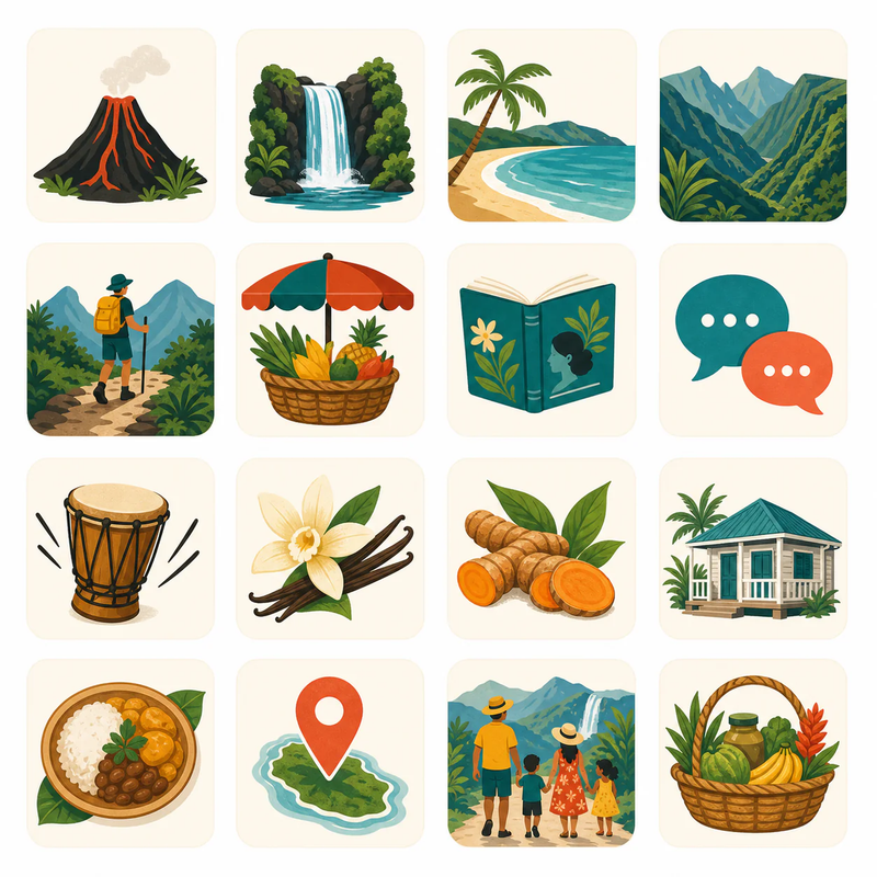 Jeu péi apprendre La Réunion