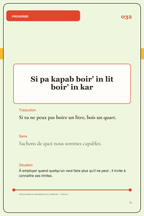 100 proverbes et expressions de La Réunion - volume 1