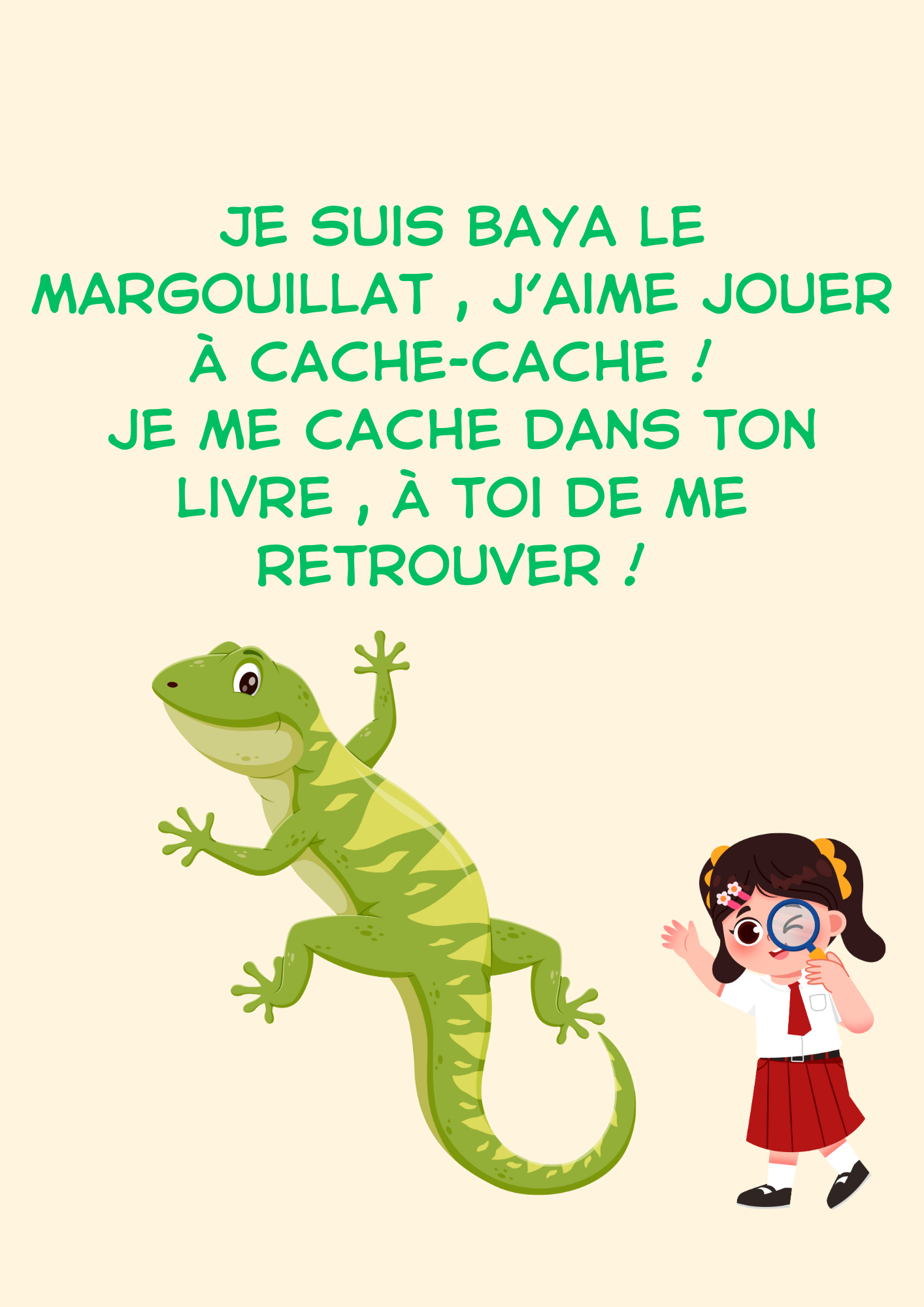 Livre Numérique  - Mes premiers mots créole Réunionnais - 20 Pages