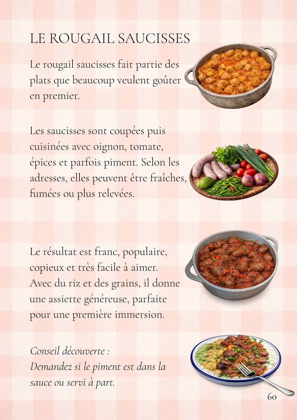 La Réunion dans l‘assiette , Guide culinaire illustré