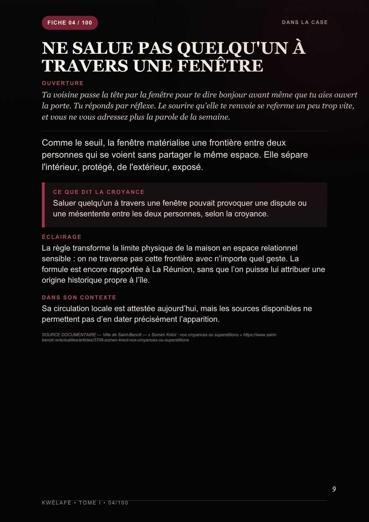 Guide contre les forces du mal à La Réunion — 100 interdits pour ne pas attirer le Diable | Livre numérique