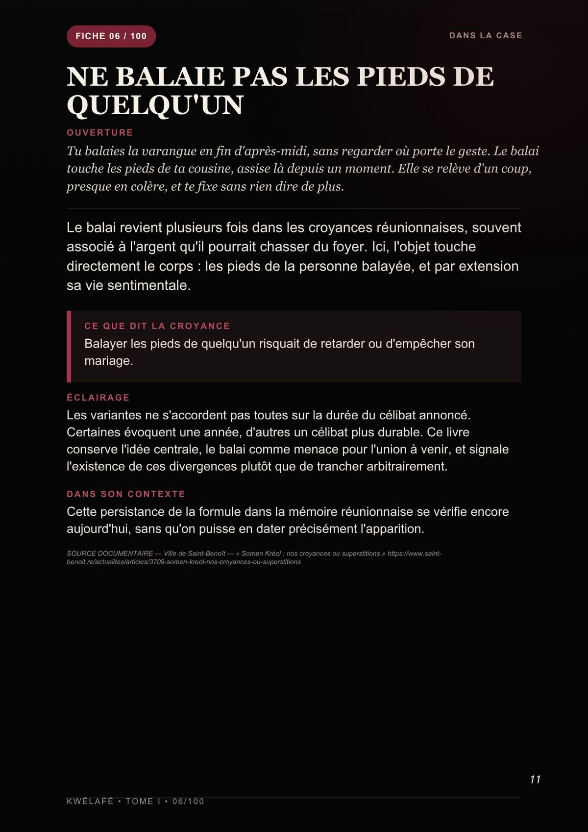 Guide contre les forces du mal à La Réunion — 100 interdits pour ne pas attirer le Diable | Livre numérique