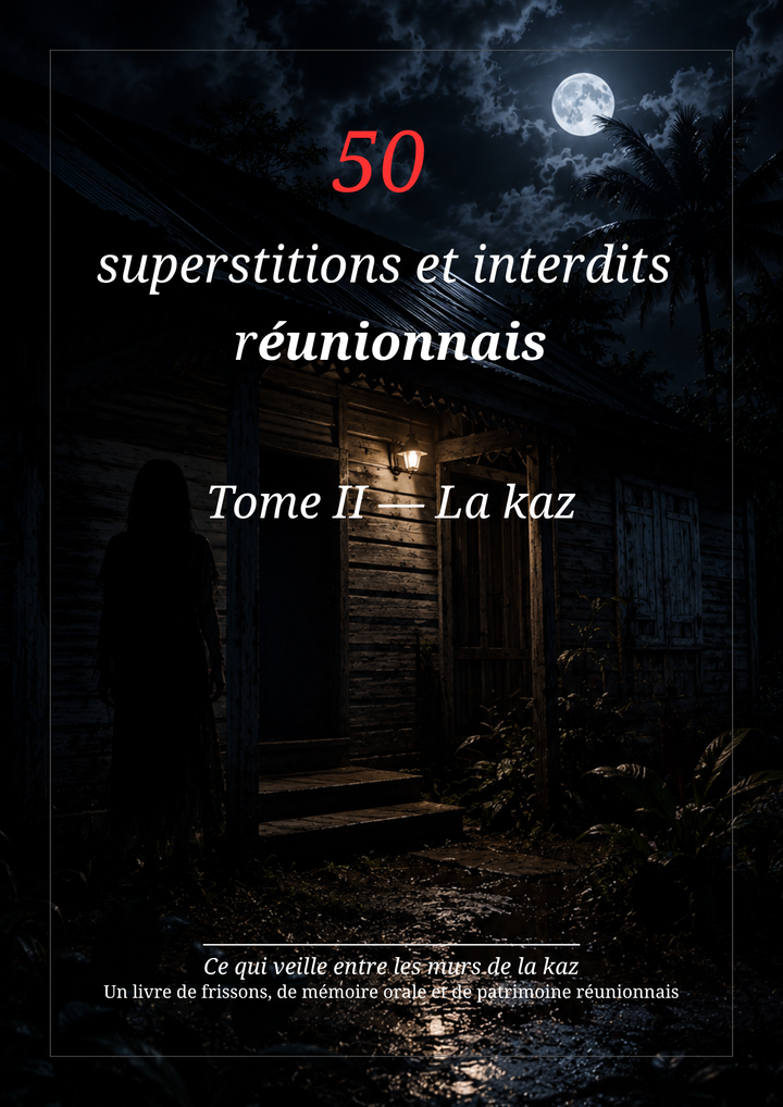 50 Superstitions et interdits Réunionnais - Tome II - La kaz