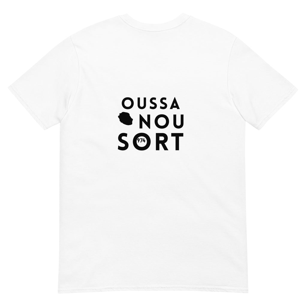 T-shirt Oussa Nou Sort - 974 Réunion - 100% coton