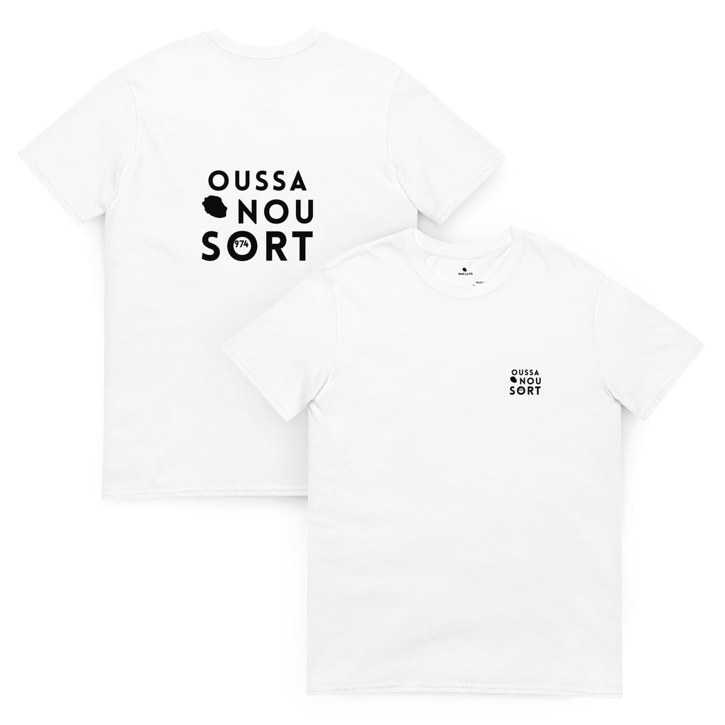 T-shirt Oussa Nou Sort - 974 Réunion - 100% coton