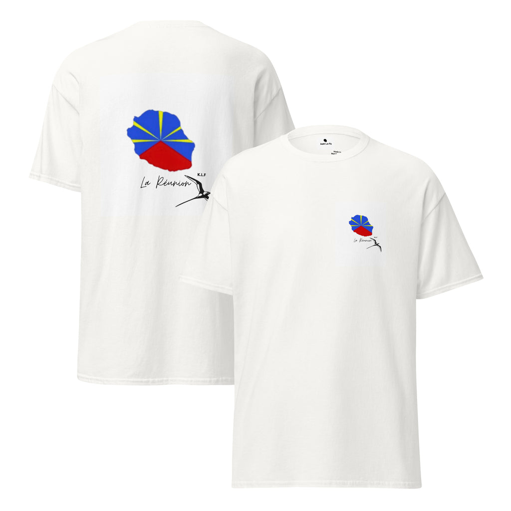 T-shirt - La Réunion en coton biologique 100% coton