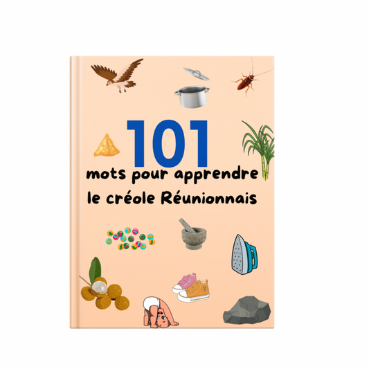 Livre Numérique - 101 Mots pour apprendre le créole Réunionnais