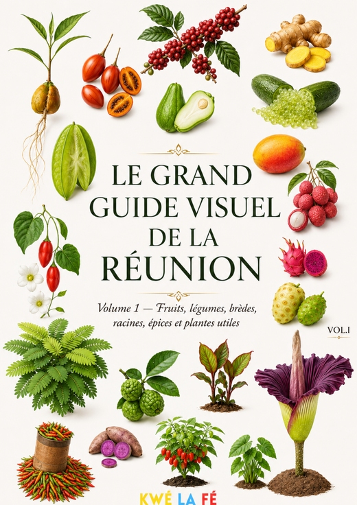 Le grand guide visuel de La Réunion - 263 pages