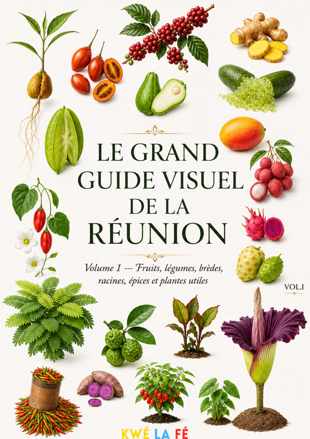 Le grand guide visuel de La Réunion - 263 pages