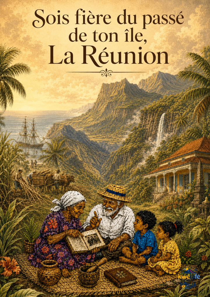 Sois fière du passé de ton île , La Réunion