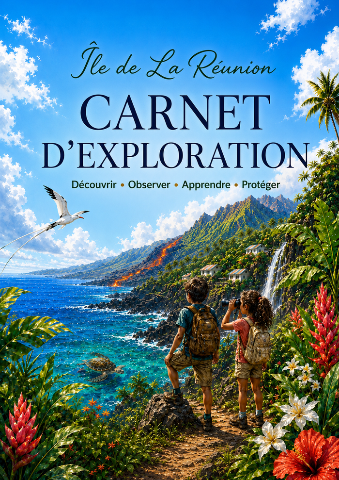 Mon Carnet d'exploration La Réunion — 30 fiches à imprimer